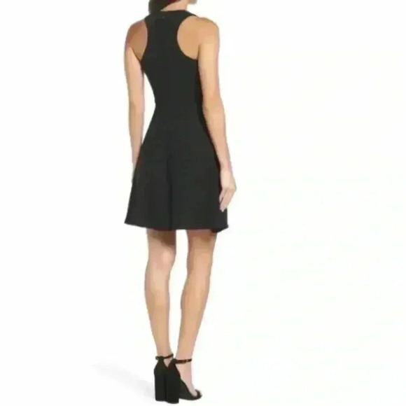 Adelyn Rae Athena Ruffle Fit and Flare Sleeveless Mini Cocktail Dress Size XS - Picture 2 of 6